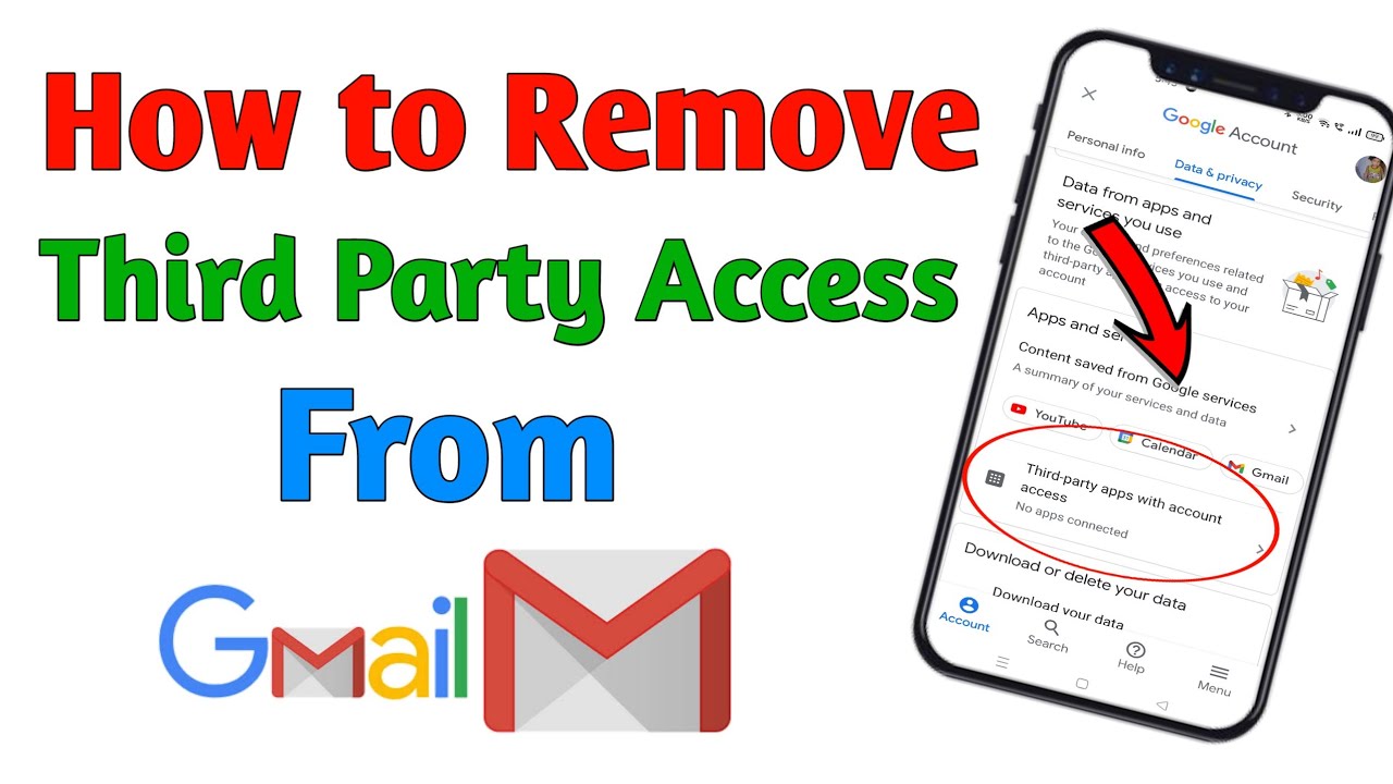 How to remove third party access from google account how to remove