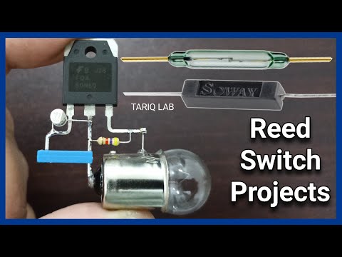 How Does a Reed Switch Works | Magnetic Sensor | Reed