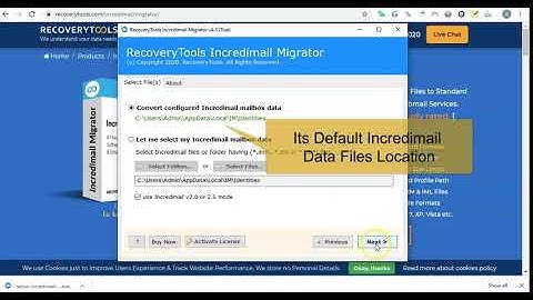 How to Copy Incredimail Folders and Data Files - Save Incredimail File Extension to Email files