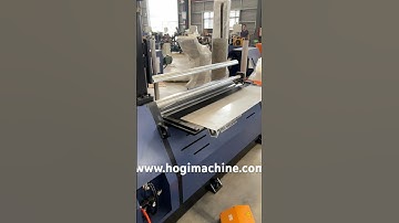 HOGI Full servo motor control CNC metal plate rolling machine,Higher production and precision#rolls