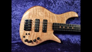 Drake Custom Short Scale Model 9 Bass Guitar FULL BUILD