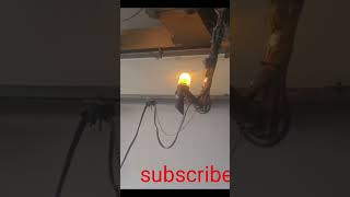 How to change the Eot crane warning light 🚨
