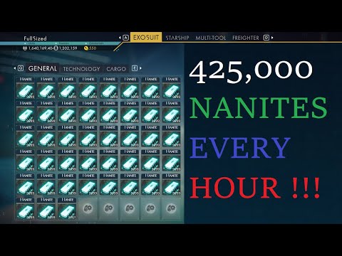 425,000 Nanites per Hour Ultimate Farming Method 2021 New Update NMS No Man's Sky by FullSized