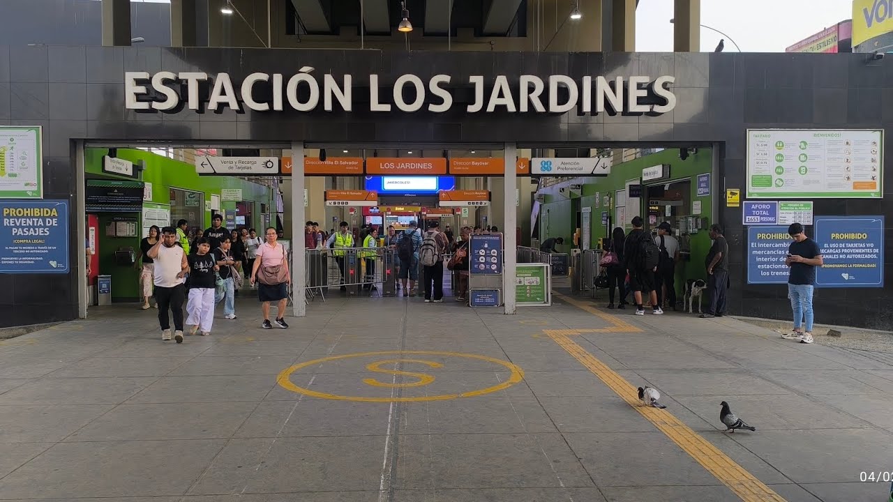 estacion los jardines