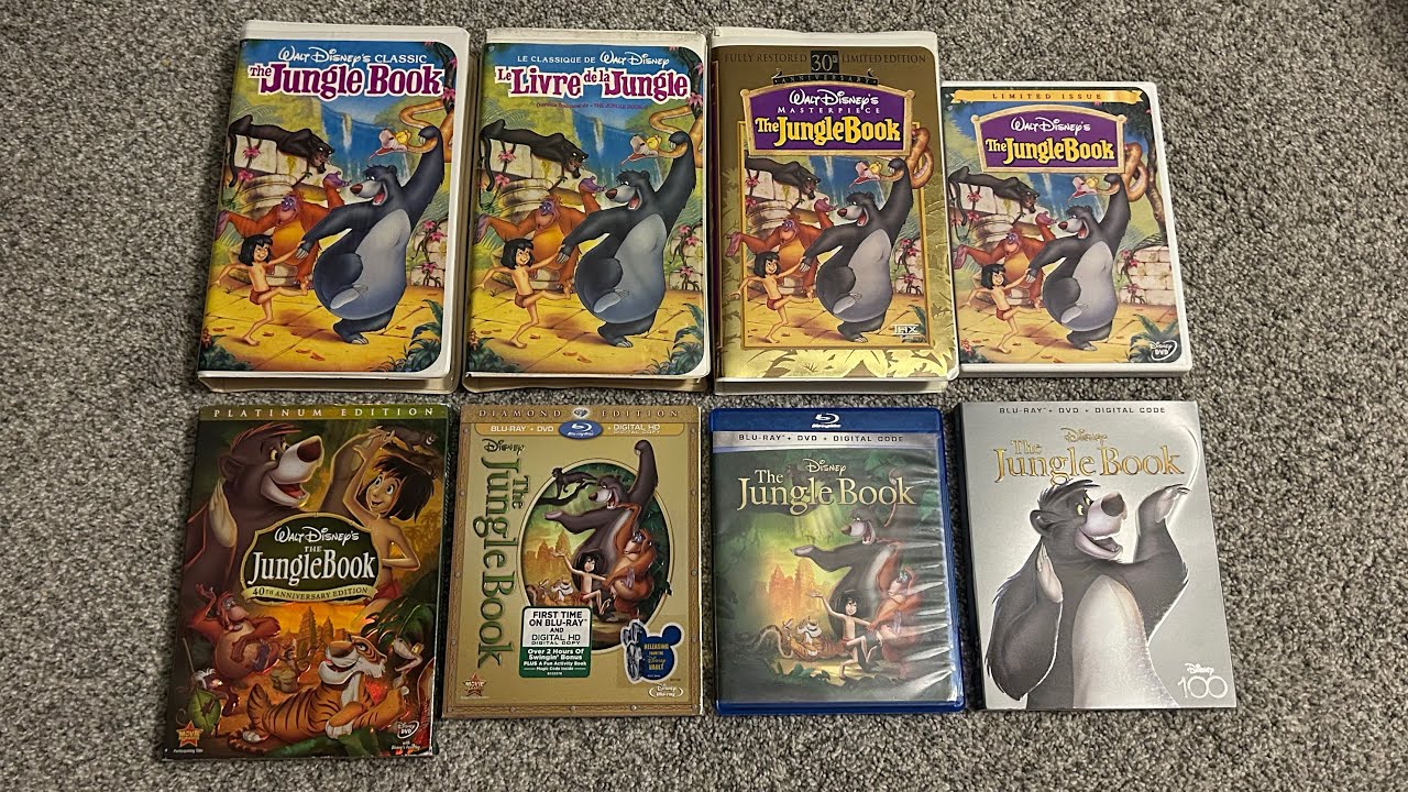 «Книга джунглей» (1967). Обновлённое сравнительное видео: издание 2025 года