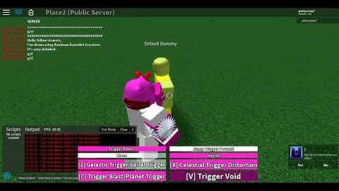 Roblox Script Showcase #126 | Rainbow Gauntlet Creature