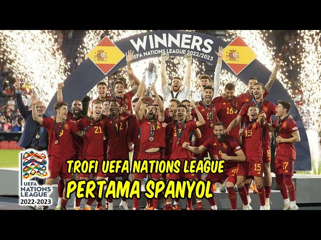 PERJALANAN SPANYOL JUARA UEFA NATIONS LEAGUE 2023 class=