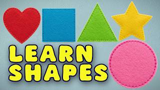Shapes Song for Kids | Learn Circle, Square, Triangle, Star & Heart 🔺⭐️💙 screenshot 3