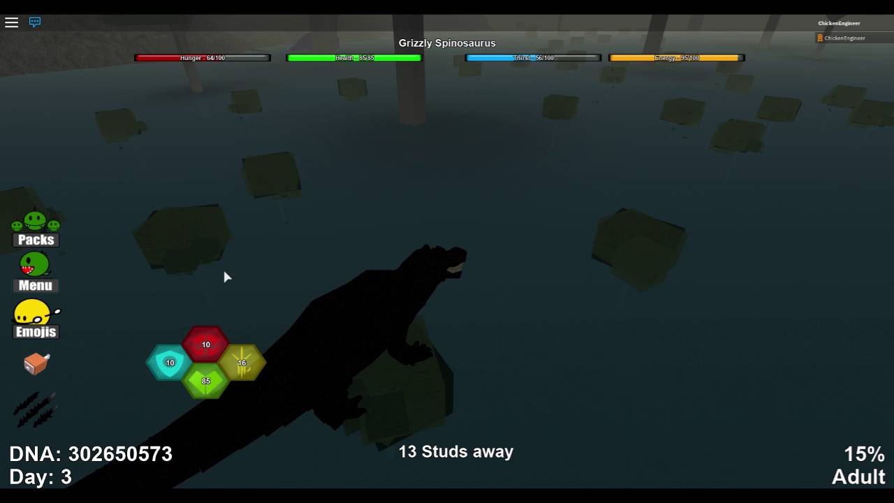 Dinosaur Simulator New Grizzly Spinosaurus Skin Plus Upcoming Features By Chickenengineer - 