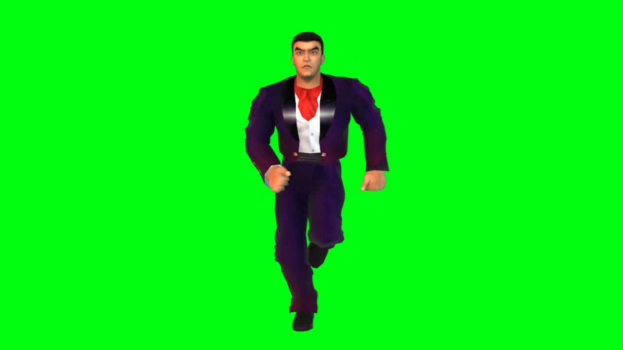 Kazuya Run Animated Front Tekken Chroma YouTube