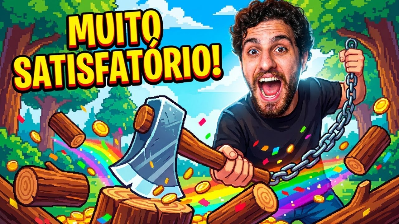 ESSE JOGO É ESTRANHAMENTE SATISFATÓRIO! | Chop Chains