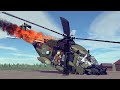 Helicopter Crashes & Shootdowns #28 Feat. the NHI NH90 Helicopter | Besiege