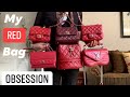 RED! Chanel Handbag Collection | Chanel Mini Flap Bags & more | Chanel LV