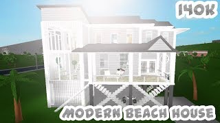Bloxburg| Beach house: 140k Bloxburg| Beach house: 140k