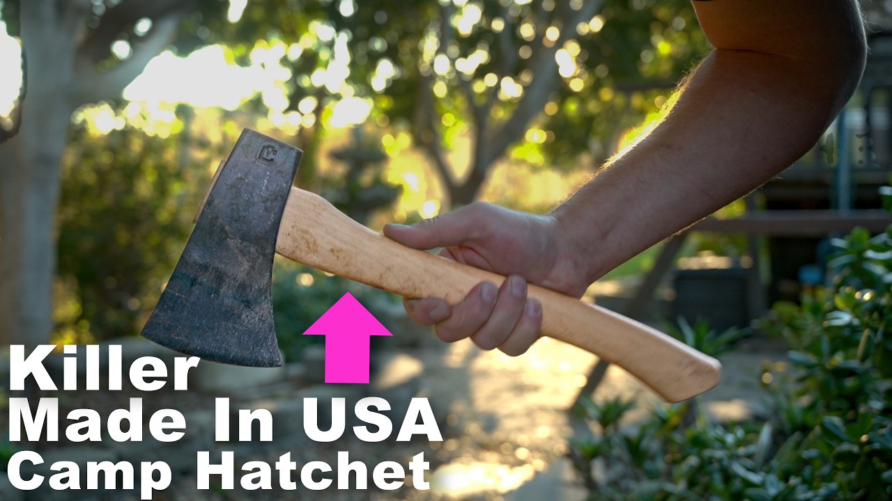 A quality Made in USA Hatchet for $70? Council Tools Flying Fox Review ...