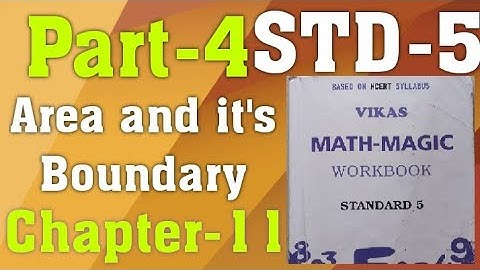 STD-5#Mathsmagic#workbook#Chapter-11#Area And It