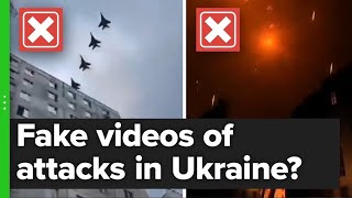 Fact-checking viral videos from Russias attack on Ukraine