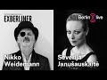 Exberliner x Berlin (a)live - Severija Janušauskaitė in dialogue with Nikko Weidemann