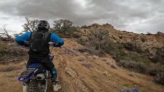Barren Ridge part 2 riding back from the hole in the rock