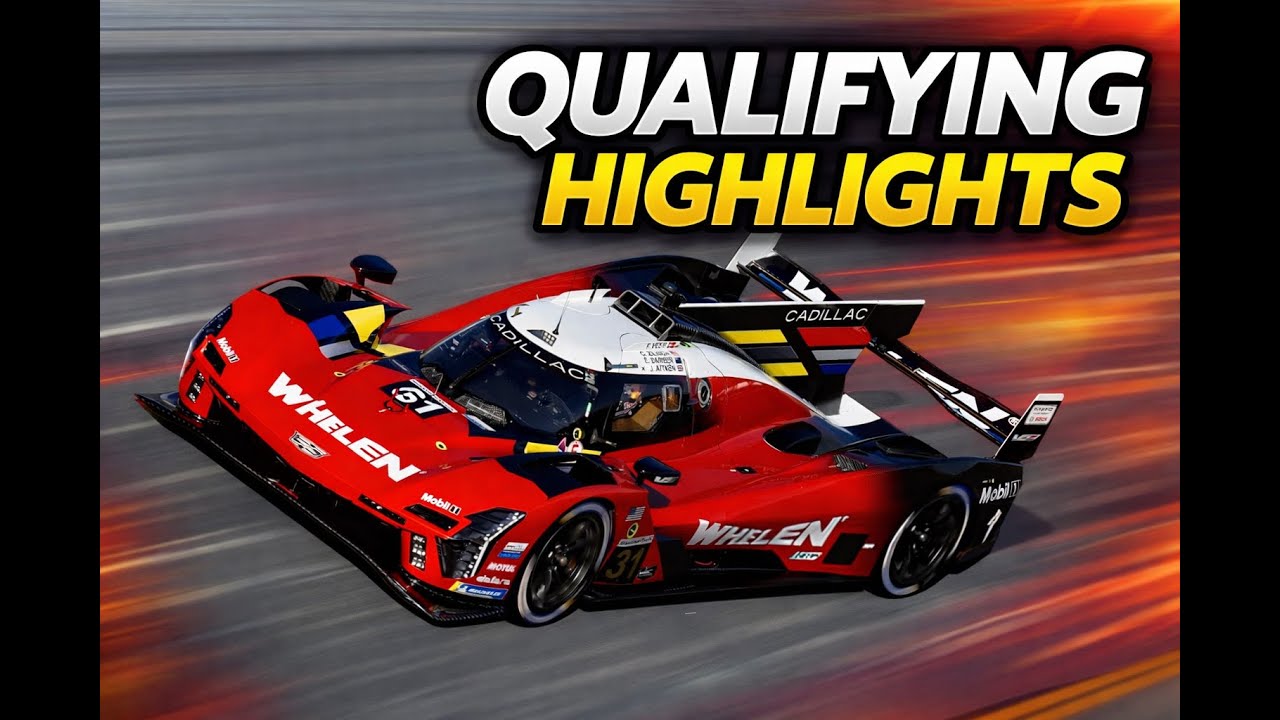 CADILLAC WHELEN  on top at Daytona Qualifying Highlights | Rolex 24h 2026