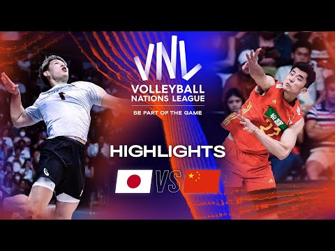 🇯🇵 JPN vs. 🇨🇳 CHN - Highlights Week 3 | Men&#39;s VNL 2023