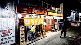 客「１年に３５０日来てます」仕事終わりの働く男達をワンオペで支える深夜メシ食堂丨Japanese Street Food