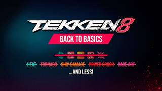 Tekken 8 Back To Basics Mod - Example Match Jun Vs Lars