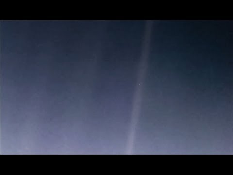 Picture or Earth taken by Voyager in 1990 (Space) - BBC - 14th February 2020