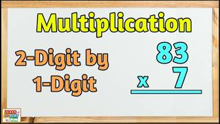 Long Multiplication 2-Digit by 1-Digit FREE WORKSHEET