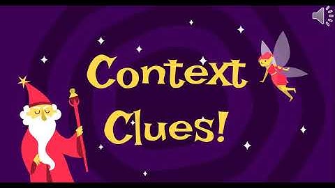 Context Clues 3rd Grade