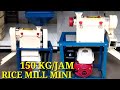 Rice Mill mini bisa 150 kg/jam. CMH 350 Caltron Gilingan Padi mini Cocok Untuk Usaha Di Rumah