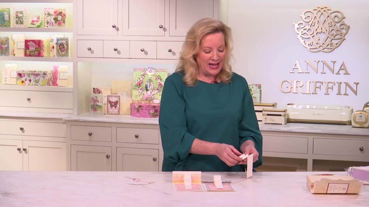 Anna Griffin Pulley Card Making Kit How To YouTube