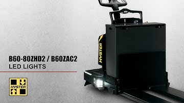 Hyster End Rider Pallet Jack: LED Lights