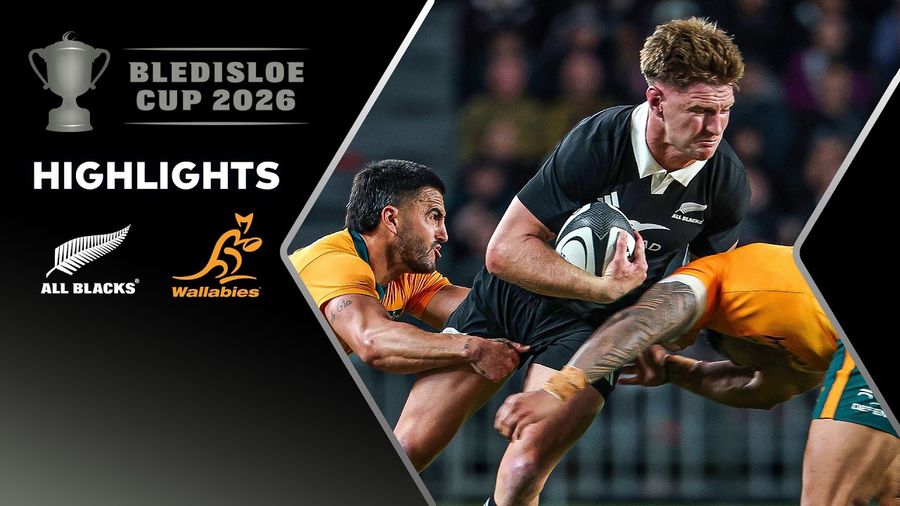 HIGHLIGHTS | All Blacks vs Wallabies | Game 1 | Bledisloe Cup | Sky Sport NZ