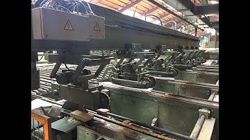 Diba Machinehandel l Kallfass cutting and stacking line