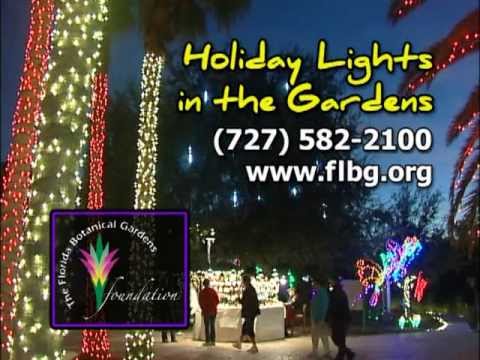 Holiday Lights in the Gardens 2013 - YouTube