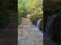 Tellement d'eau que cela déborde sur le sentier 💦