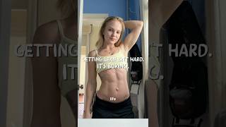 The boring way to get lean🥱 #petite #fatloss #bodyrecomp #losefat #caloriedeficit
