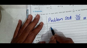 Problem set 36/Chapter 9- Decimal and Fractions/ 5th standard/#maths