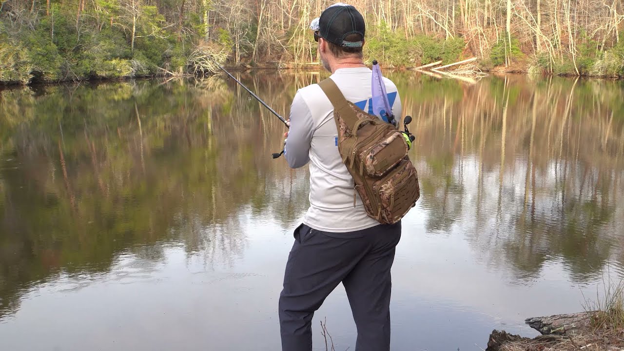 ▻ NEW ◅ KastKing BlowBak Sling Fishing Tackle Tactical Bag 