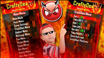 [BO2] CraftyDex V1 MOD MENU + DOWNLOAD! (FREEZE PLAYERS,GIVE 29 KILLS,GODLY AIMBOT) [PS3/XBOX/PC]