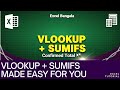 Excel VLOOKUP with SUMIFS | Party Wise Confirmed Order Total বের করার সহজ পদ্ধতি ।