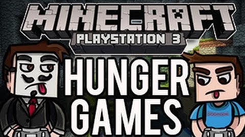 Minecraft PS3 Hunger Games!