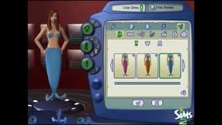 The Sims 2 - Mermaid tail