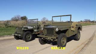 Comparing Bantam and Willys Jeeps