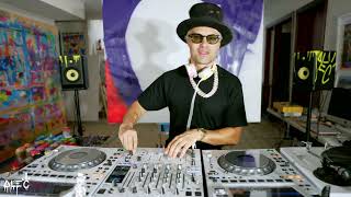 Alec Monopoly DJ set for Emirates In flight Radio