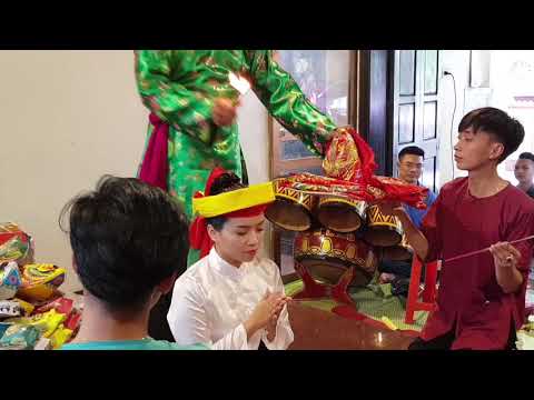 Video Chầu Bà Đệ Nhị sang khăn tại đền Rừng - youtube