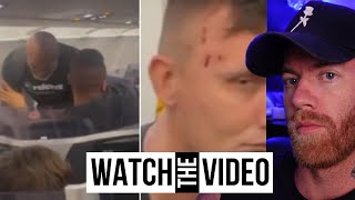 Mike Tyson Punches Man on Airplane Resimi
