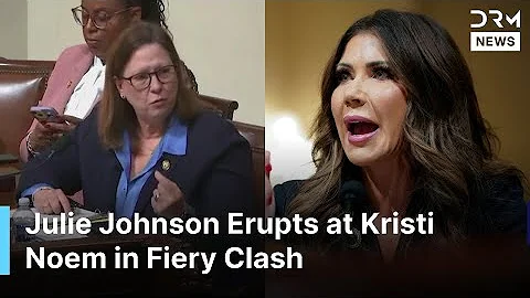 “You Lied to the American People!”, Julie Johnson Erupts at Kristi Noem in Fiery Clash | AC1G