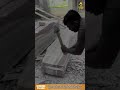 Mastering the Art: Splitting Giant Stones with ONE Strike! 🔨